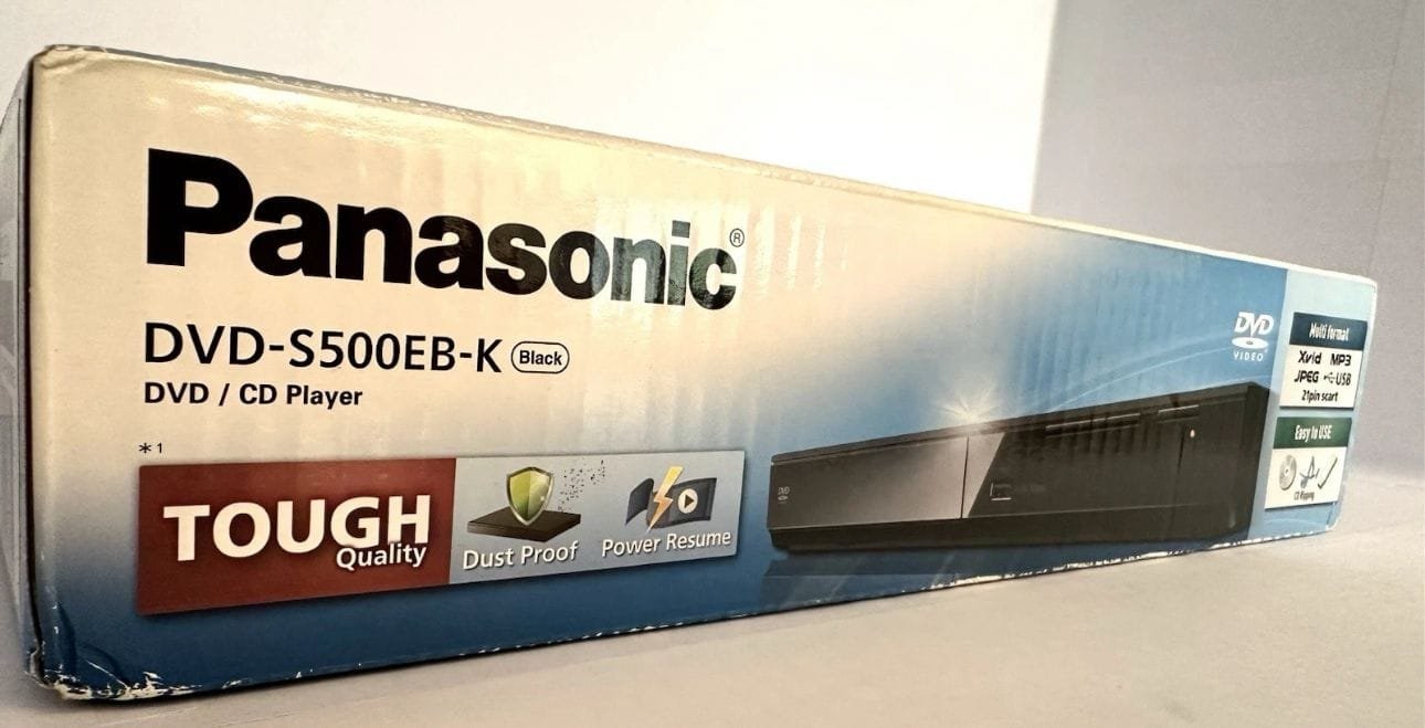 Panasonic DVD-S500EB-K Panasonic DVD-S500EB-K - Image 1