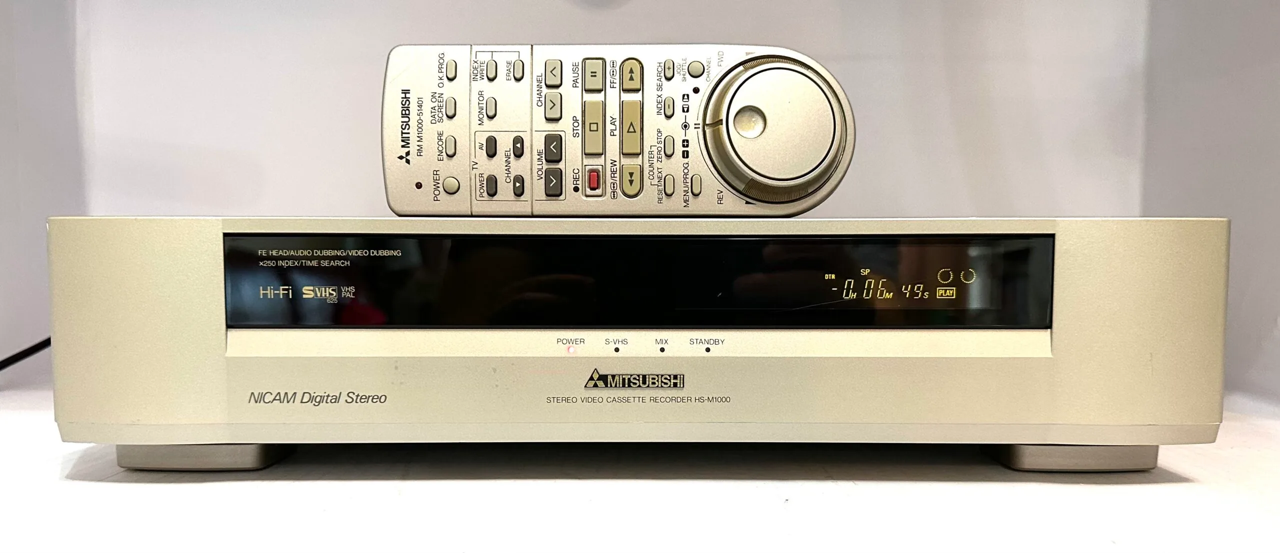 MITSUBISHI HS-M1000(B) HDMI Super VHS - Image 4