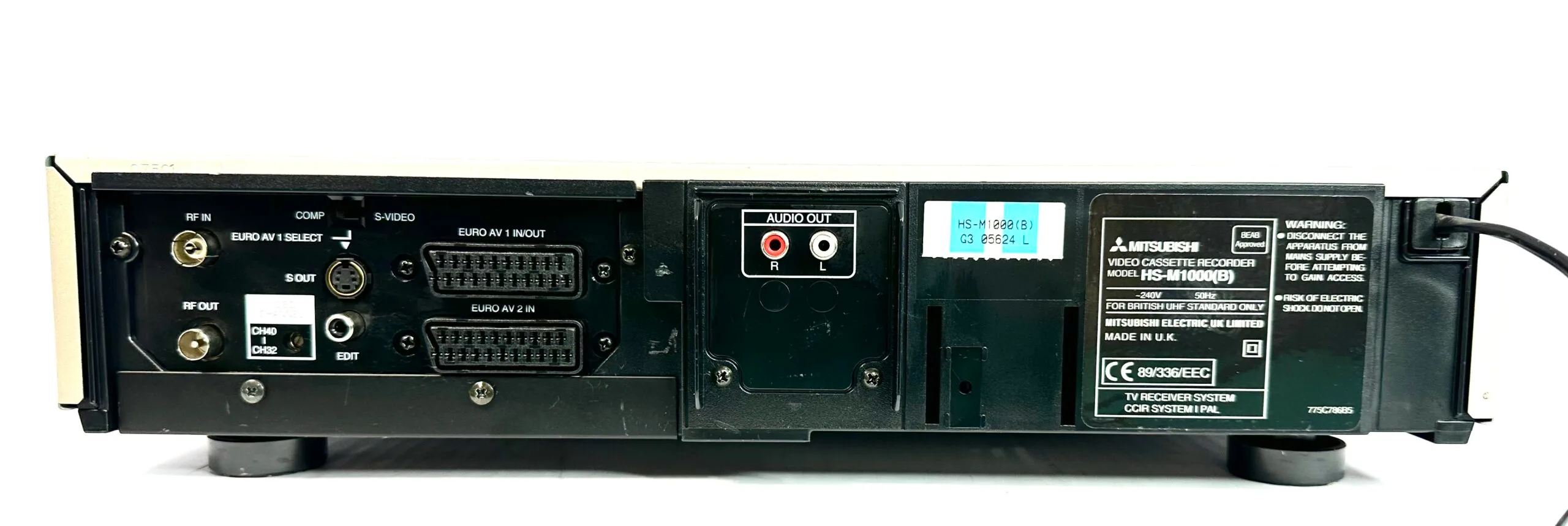 MITSUBISHI HS-M1000(B) HDMI Super VHS - Image 8