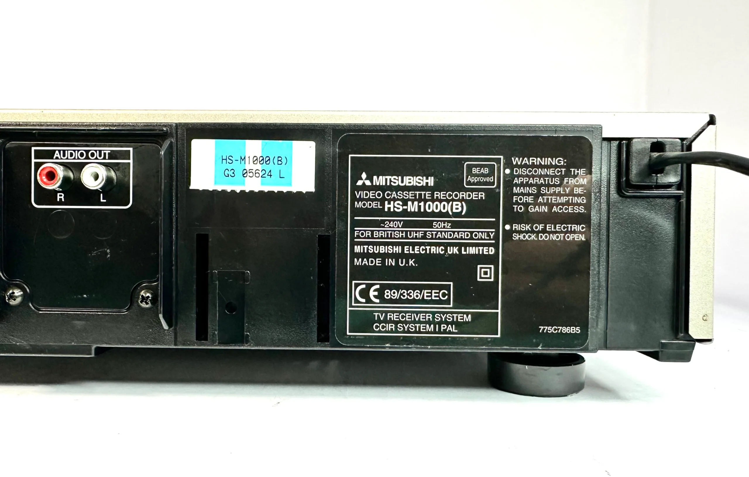 MITSUBISHI HS-M1000(B) HDMI Super VHS - Image 9